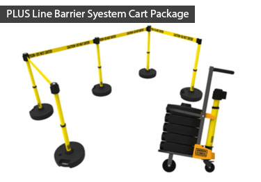 crowd barrier cart retractable 5