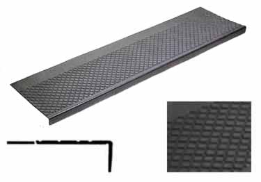 Rubber Stair Treads | Non-Slip Outdoor Use