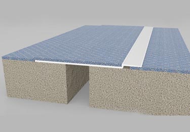 Aluminum Joint Cover - Wabo® FastFloor FJS By Sika
