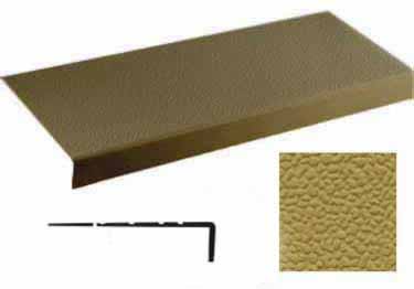 Johnsonite Rubber Stair Treads Extended Depth Hammered Surface