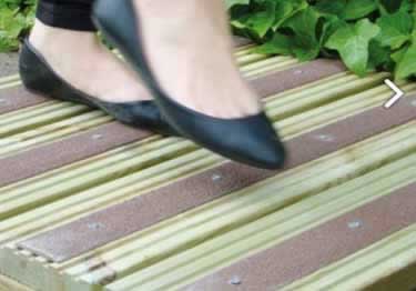 Anti-Slip Decking Strips | Screw-Down Fiberglass