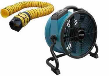 Commercial Industrial Fans | XPOWER Axial Fans | Duct Hoses