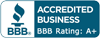 Accredited Business - BBB Rating: A+