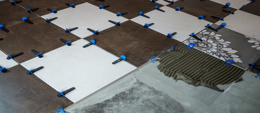 Beautiful Tile with Mapei