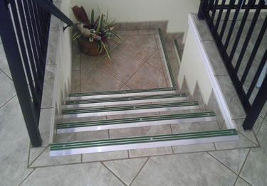 Aluminum Stair Tread Covers