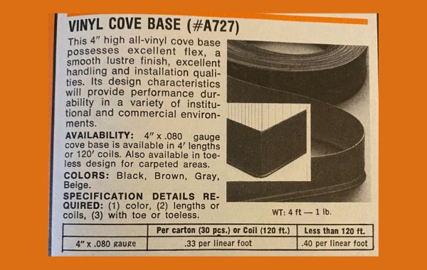 Vinyl Cove Base 1988