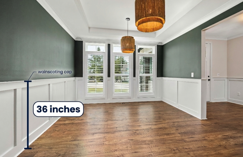 Wainscoting Height Guide
