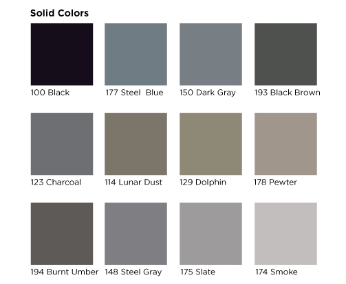 Roppe Cove Base Color Chart