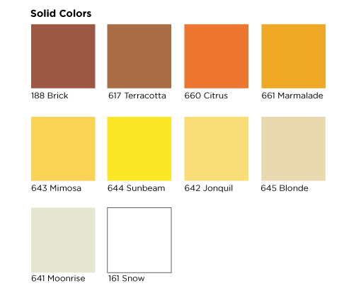 Roppe Wall Base Color Chart