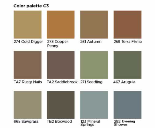 Johnsonite Color Chart