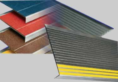 INTERIOR AND EXTERIOR METAL STAIR TREADS
