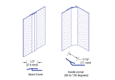 chair rail vinyl strips and sheets
