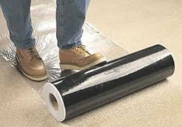 Carpet Film Plastic Protection