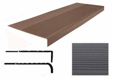 Roppe Rubber Stair Treads | Non Slip Safety Rib