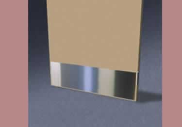 CPG Products Metal Door Kick Plate-Stainless Steel Kick Plate-6x36-for 38 Doors-Wood&Metal Mounting-Door Protection-Door Plate-Curb Appeal-Commercial Grade-Interior/Exterior