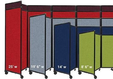 Room Divider & Partition Wall | Accordion | Portable | Folding