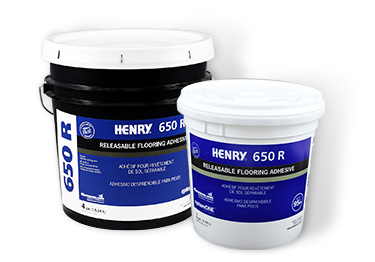 HENRY&reg; 650R Releasable Bond Pressure Sensitive Adhesive&trade; 