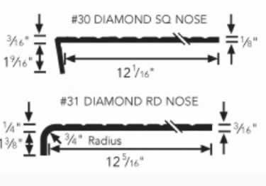 roppe stair tread diamond design