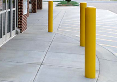 Bollard Covers from McCue 