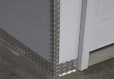 2 x 2 x 48 Long 6 Pieces of .063 Aluminum Diamond Plate Wall Edge Corner Guard Angle 