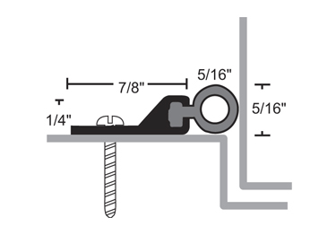 Door seals seal top and sides of your doors to create a tight