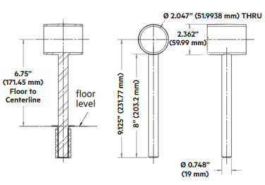 High impact protection system bumper rails For restaurants