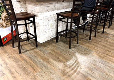 High impact protection system bumper rails For restaurants