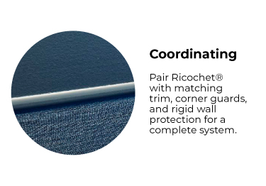 Wall sheet provides the look of premium wall covering with durability 