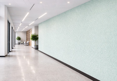 Wall sheet provides the look of premium wall covering with durability 