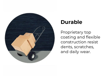 Wall covering combines the look of premium wall covering 