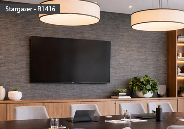 InPro wall covering Dash pattern has an artistic horizontal line pattern 