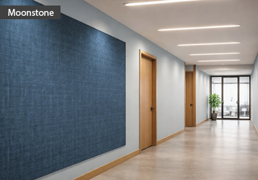 Flexible wall covering with a classic linen look of premium wall coverings