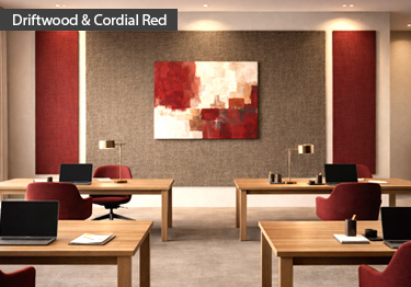 Flexible wall covering with a classic linen look of premium wall coverings