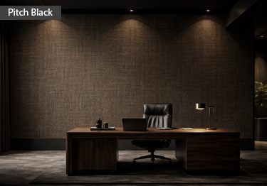 Flexible wall covering with a classic linen look of premium wall coverings