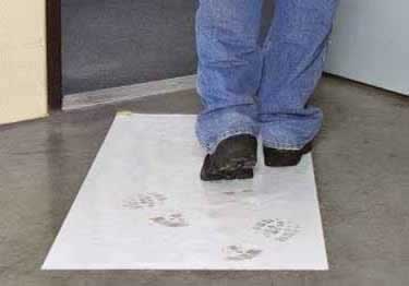 dust control sticky mat