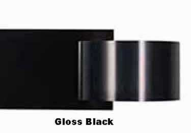 black plexiglass acrylic sheets