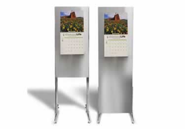 Magnetic Panel Stand-up Display