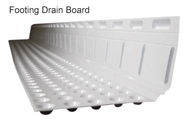 Crawl Space Drainage Matting | Footing Drain Board