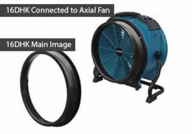 axial fans duct hoses