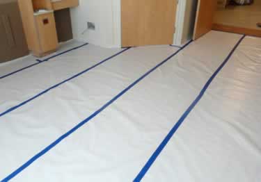 poly craft floor protector