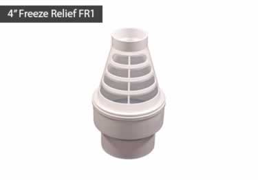 The Freeze Relief sump pump discharge anti-freeze device