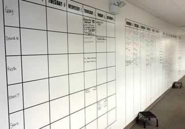 dry erase wall covering