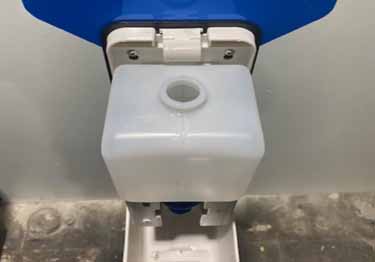 free standing hand sanitizer dispenser