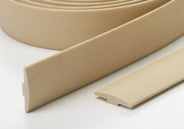 flexible wood grain t moldings