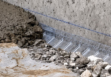 watershield footing drain board