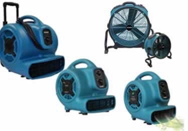 Air Movers and Dehumidifiers